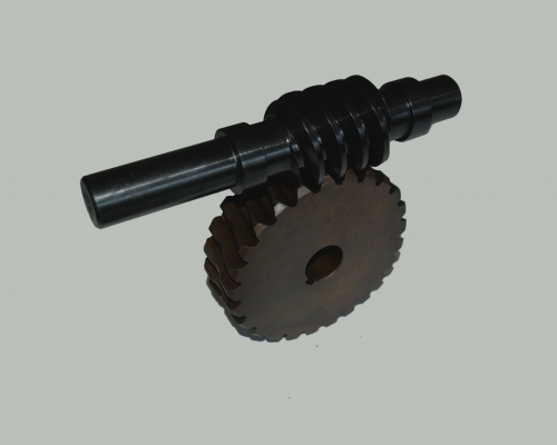 蝸輪，蝸桿副